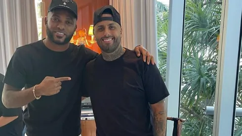 El encuentro de Borja con un cantante top en Estados Unidos