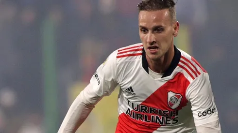 Tomás Pochettino hasta el momento jugó 15 partidos en River y anotó un gol.