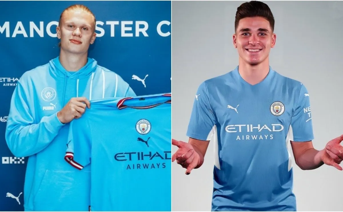 Julián se sumará al Manchester City en los primeros días de julio y compartirá plantel con un montón de estrellas.