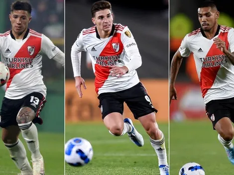 Los tremendos números de tres jugadores de River en la Libertadores