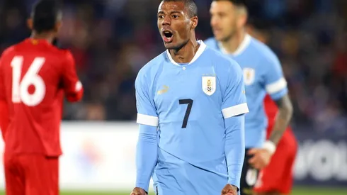 Nicol De La Cruz marcó en la goleada de Uruguay ante Panamá.
