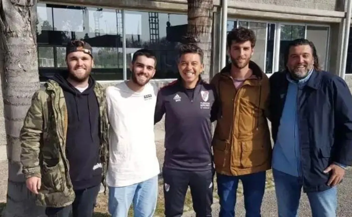 El Muñeco y la Bruja se reencontraron en el River Camp