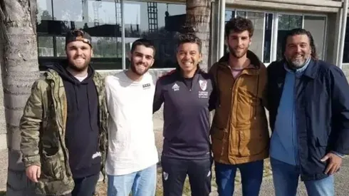 El Muñeco y la Bruja se reencontraron en el River Camp