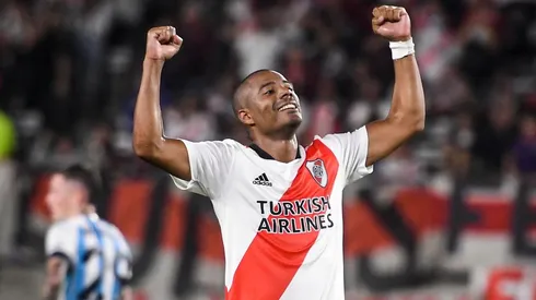 El mediocampista llevó un poco de tranquilidad a los hinchas de River con respecto a su futuro en el club.