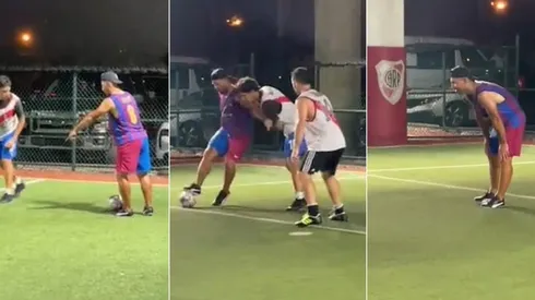 El Kun brilló en las canchas de la filial de River en Miami.