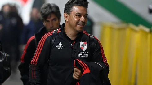 El entrenador de River se cruzó feo con Beccacece durante el partido contra Defensa.