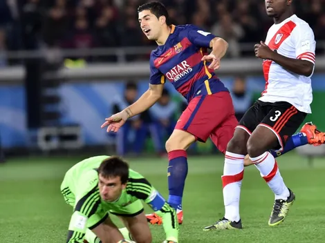 El día que Luis Suárez le hizo dos goles a River