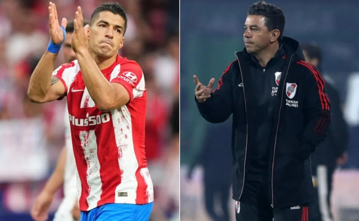 Suárez había confesado hace un tiempo que le encantaría ser dirigido por Gallardo.
