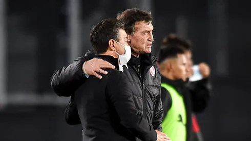 El DT de Colón dio más precisiones sobre la situación del delantero y su probable regreso a River.