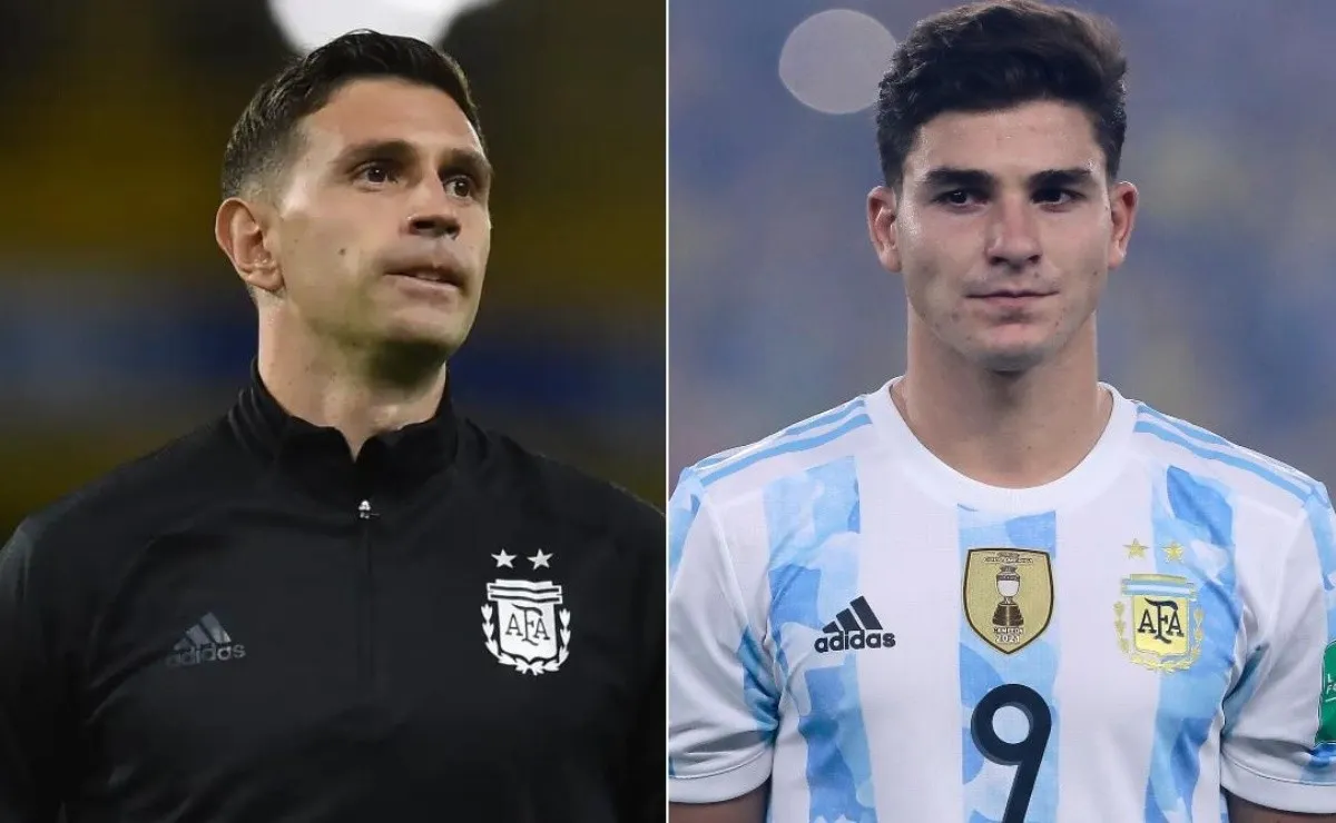 El arquero de la Selección Argentina llenó de elogios a Julián.