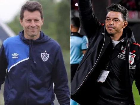 El tremendo elogio del mánager de Vélez para River y Gallardo