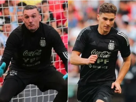 ¿Julián y Armani tienen chances de ser titulares contra Italia?
