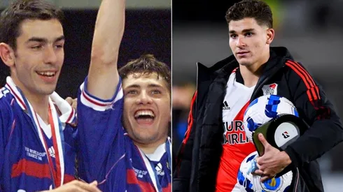 Robert Pires habló maravillas sobre Julián Álvarez