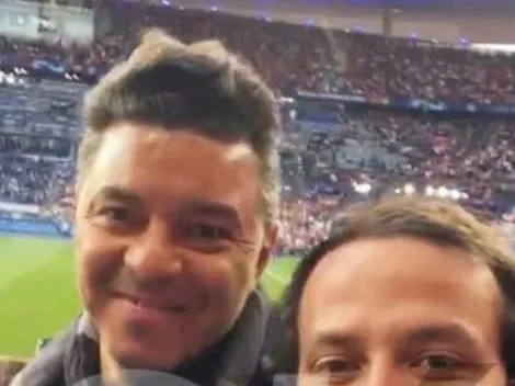 El Muñeco, presente en la final de la Champions