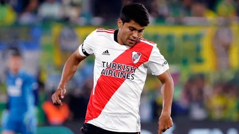 99 partidos y 11 goles para Rojas en River.