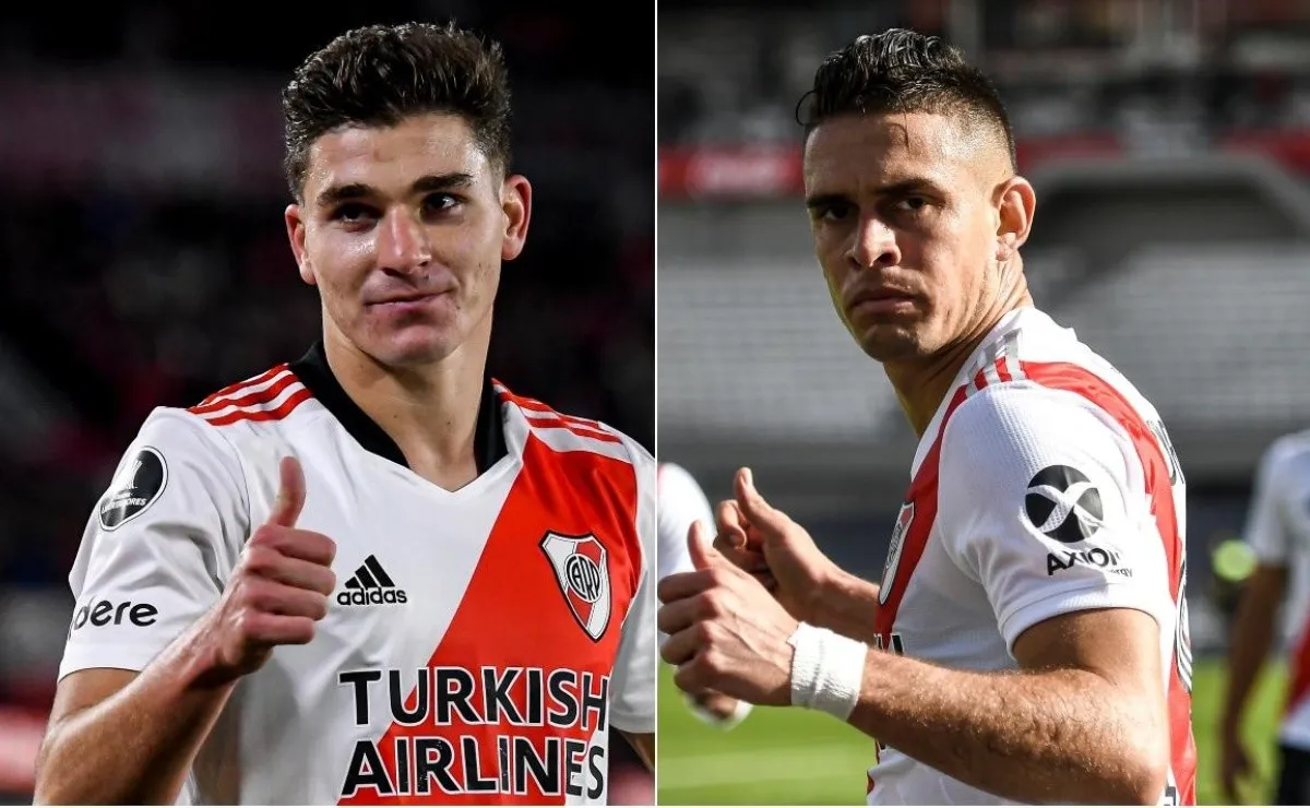 Julián Álvarez quedó a cuatro goles de alcanzar a Rafael Santos Borré como máximo goleador de la era Gallardo.