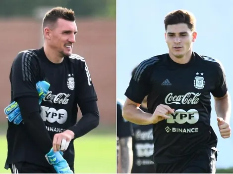 Armani y Julián se suman a la Selección Argentina