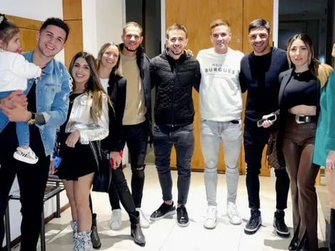 El plantel de River anduvo de cumpleaños