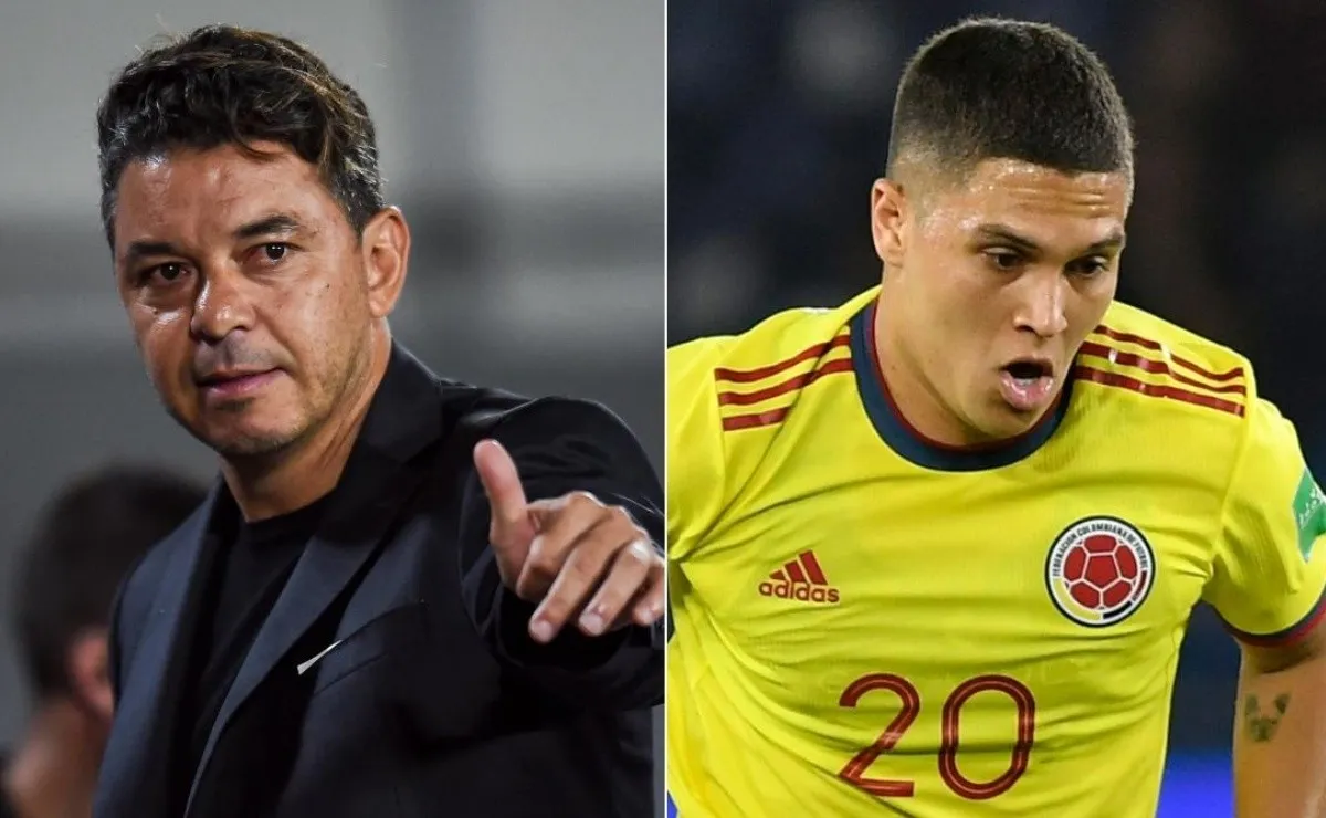 Alivio para Gallardo: Juanfer no fue convocado a su selección