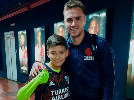 Hermoso gesto de Palavecino con un nene que sufría bullying