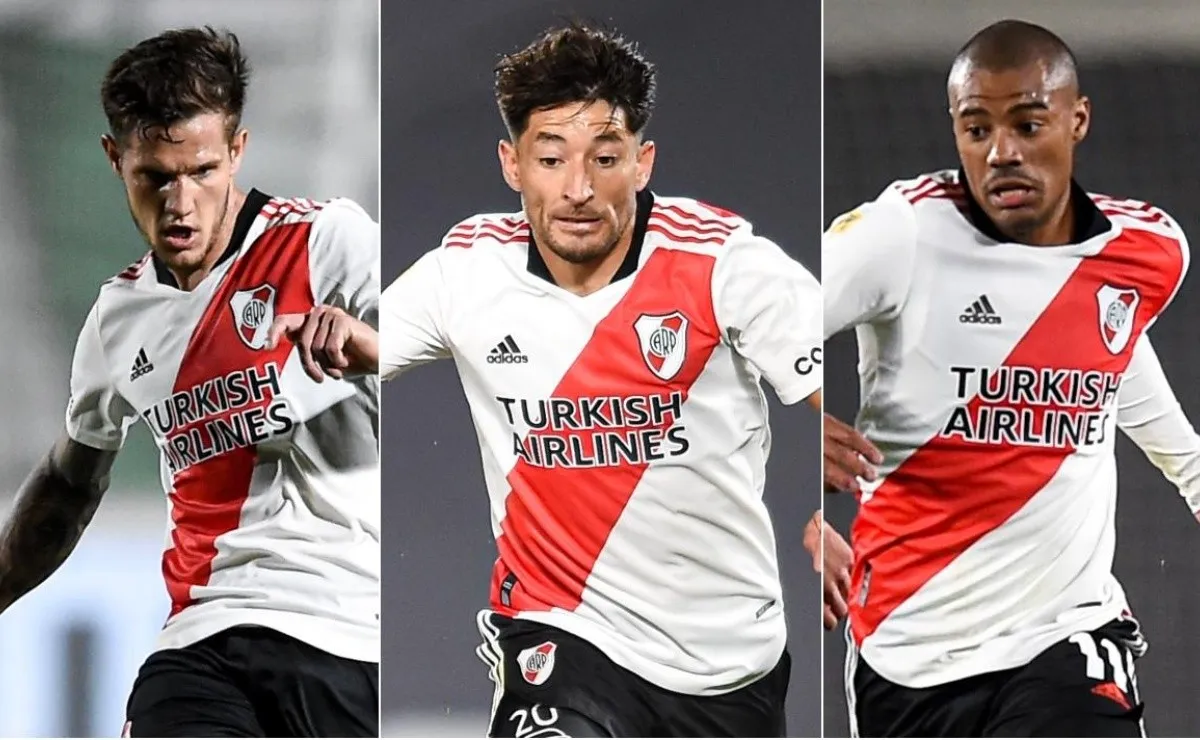 Zuculini, Casco y De La Cruz, algunas de las opciones para elegir al capitán de River contra Colo Colo por la Copa Libertadores.