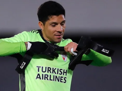 ¿Quién tiene el buzo y los guantes con los que atajó Enzo Pérez?