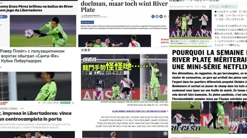 River y Enzo Pérez fueron noticia en los principales portales del mundo