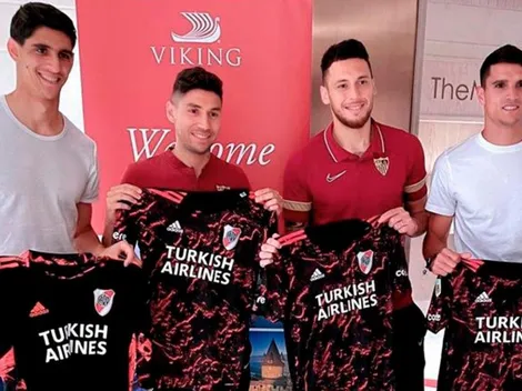 Los ex River de Sevilla recibieron un regalo por parte del club