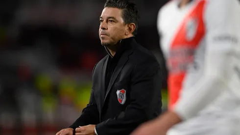 Marcelo Gallardo coincidió con la apreciación del árbitro en la jugada del supuesto penal.
