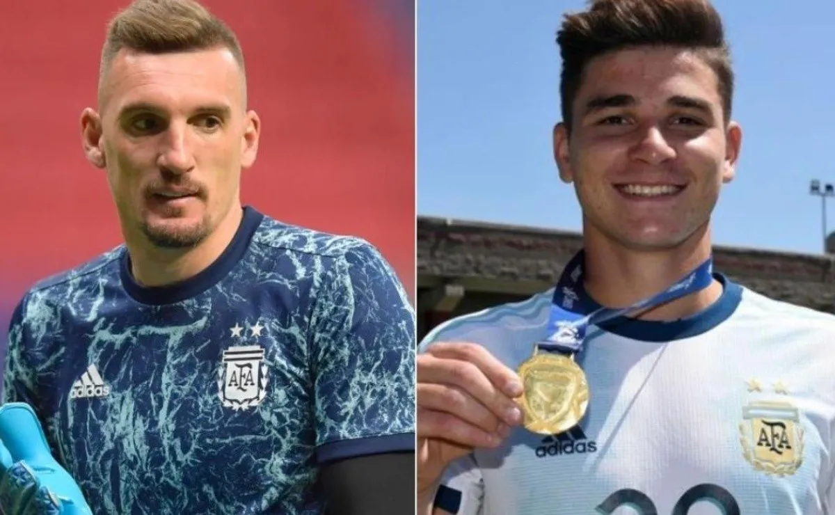 Armani y Julián, los únicos convocados del fútbol local para la final ante Italia