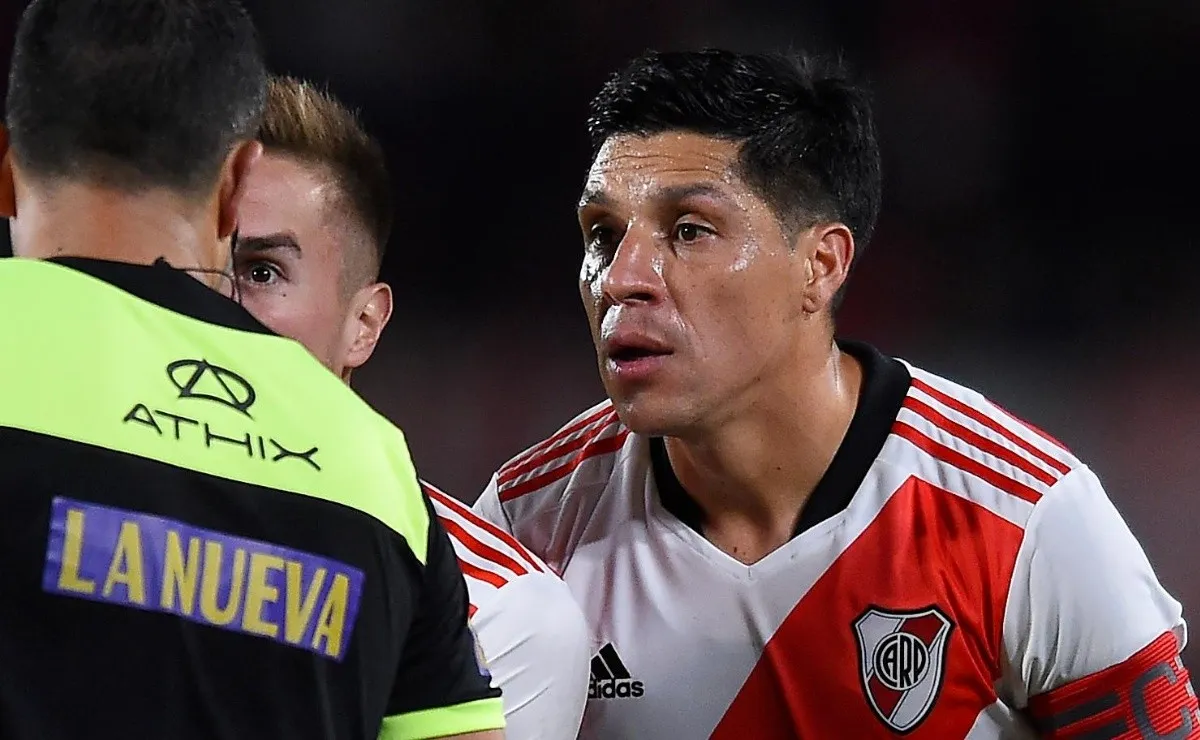Enzo Pérez lamentó el flojo primer tiempo del equipo ante Tigre