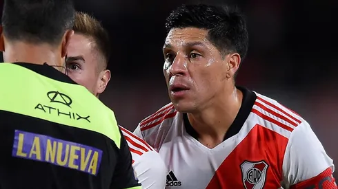 Enzo Pérez lamentó el flojo primer tiempo del equipo ante Tigre