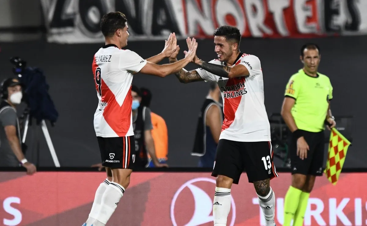 El 9 y el 13, la garantía de gol del equipo de Marcelo Gallardo.