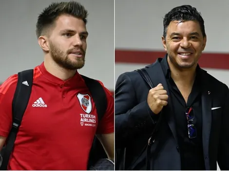 Qué le dijo Gallardo a Centurión antes del debut