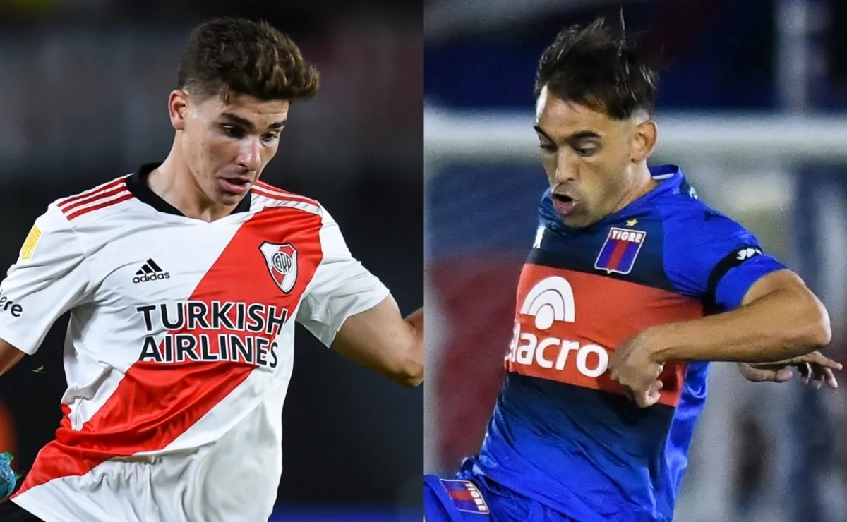 River se enfrenta a Tigre por los cuartos de final de la Copa de la Liga.