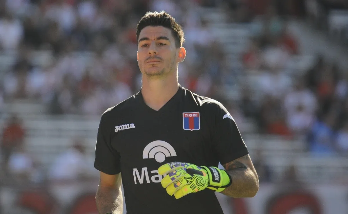 El arquero volverá a jugar en el Monumental después de más de tres años: su última vez fue el día en el que Tigre descendió luego de ganarle 3-2 al Millo en 2019.