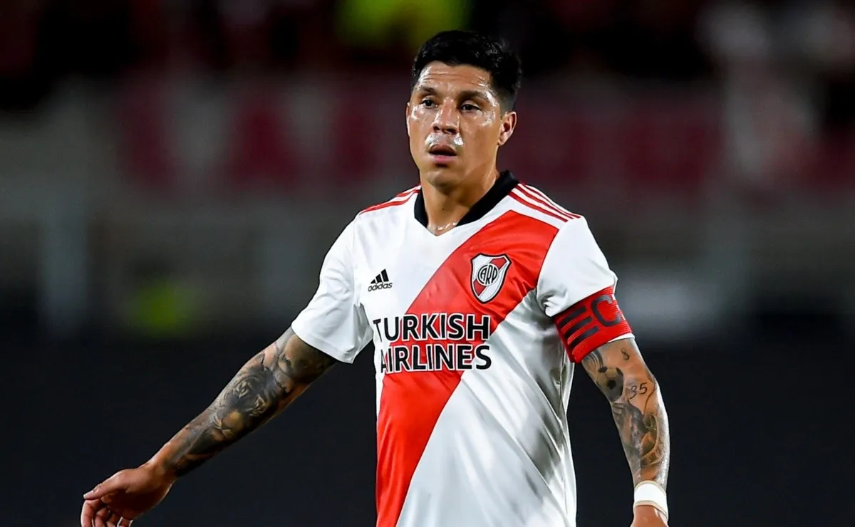 El capitán de River deberá cumplir una fecha de suspensión en torneos Conmebol.