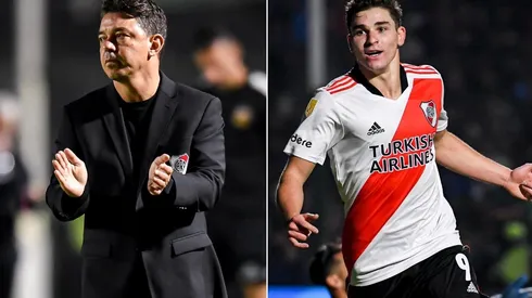 El Muñeco volvió a respalda a Julián, autor de tres golazos en Junín