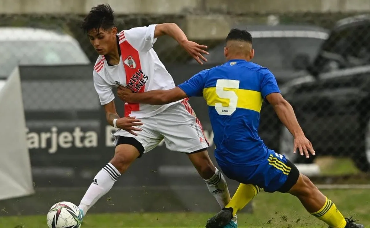 River y Boca volvieron a medirse en otra jornada de superclásicos juveniles