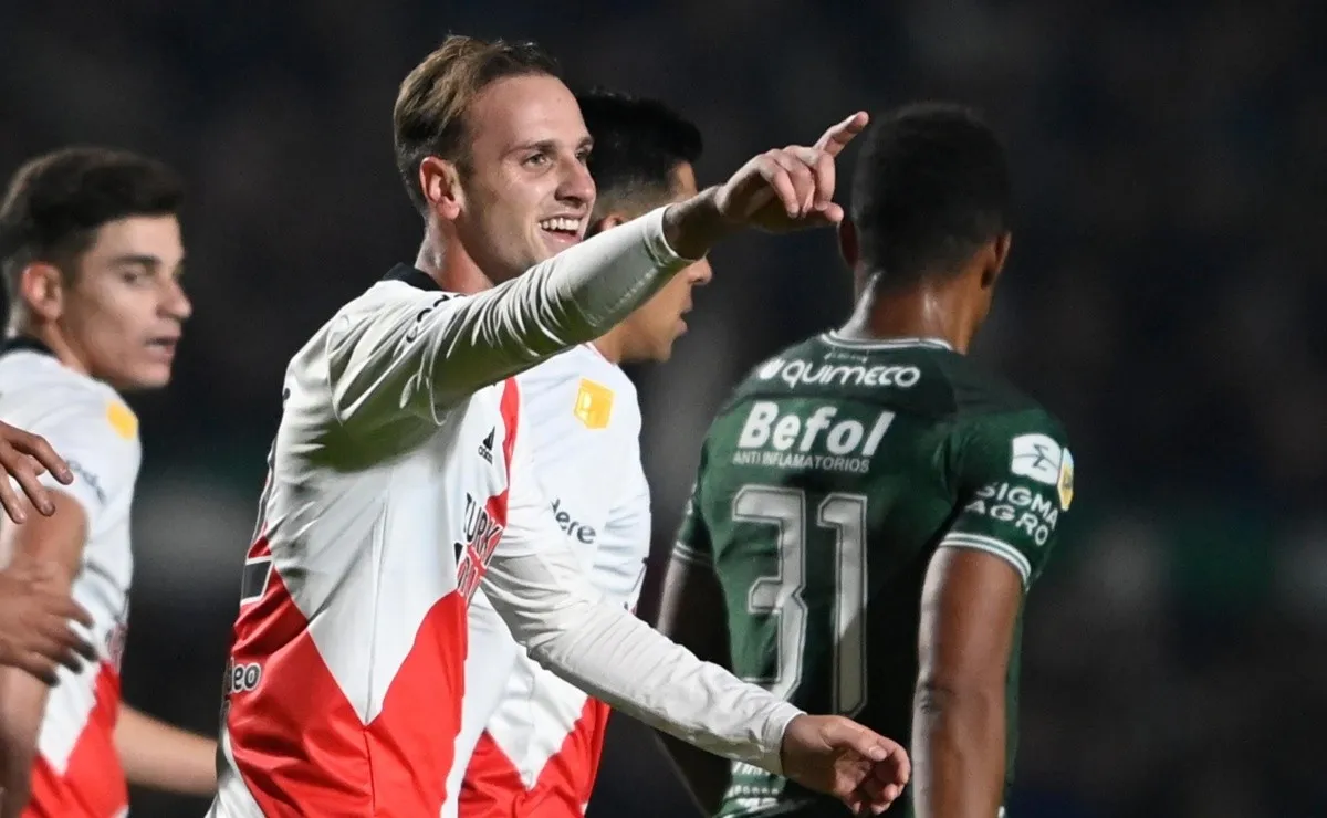 Pochettino fue titular en Junín y fue por lejos una de las figuras del encuentro.