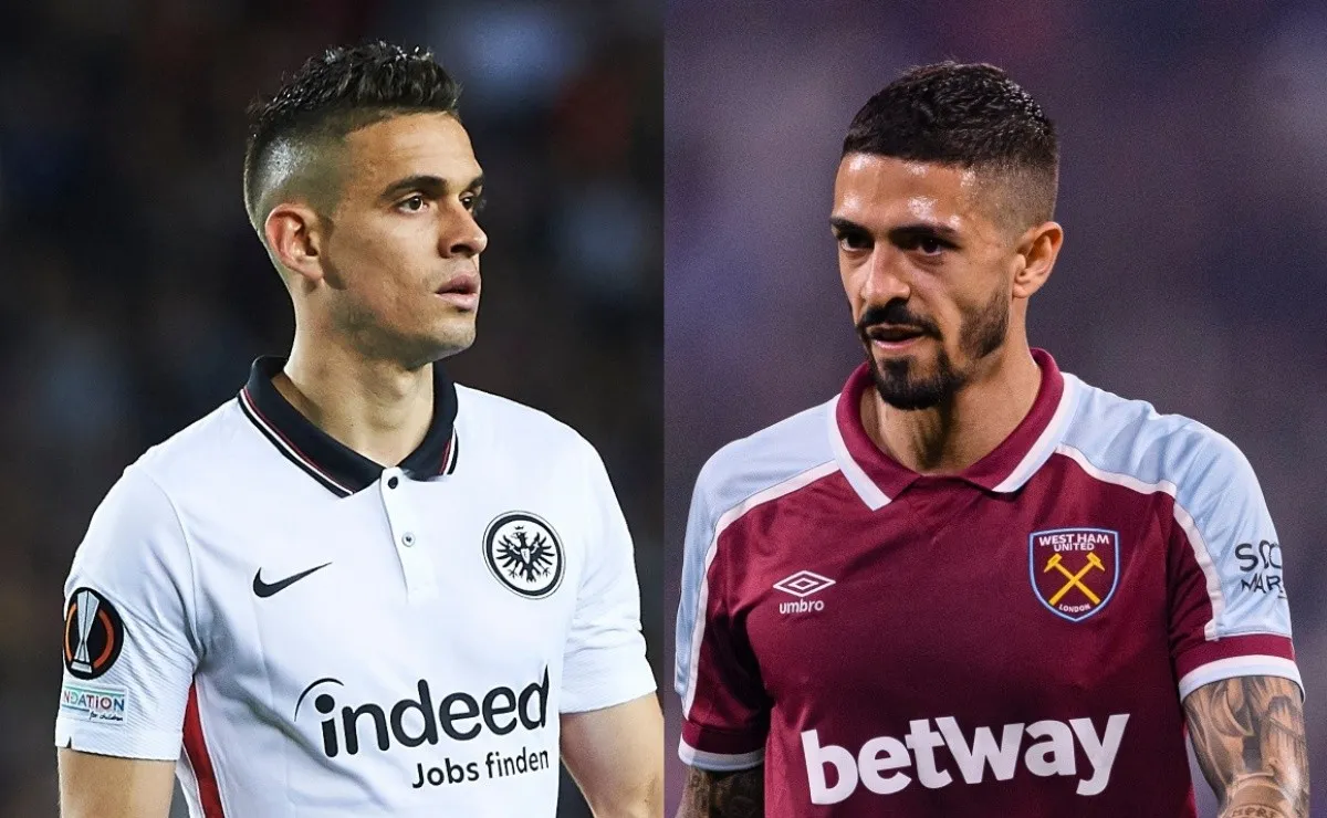 Los ex jugadores del Millonario se vieron las caras por la ida de la semifinal de la Europa League.