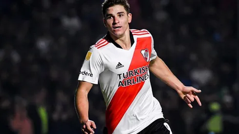 River goleó 7 a 0 a Sarmiento por la Copa de la Liga, Julián Álvarez metió tres goles y se convirtió en el segundo máximo artillero de la era Gallardo.