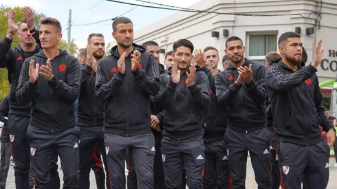 El agradecimiento del plantel millonario por el apoyo de los hinchas