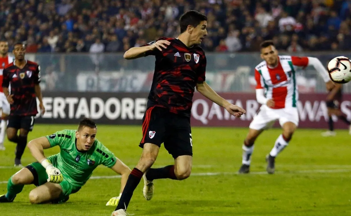 La visita a Palestino fue por la fase de grupos de la Libertadores 2019