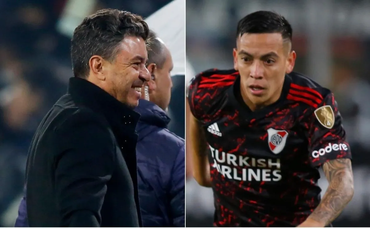 Marcelo Gallardo destacó el partido de Esequiel Barco ante Colo Colo y además habló del golazo que hizo.