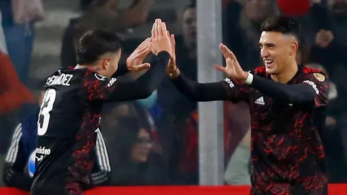 Matías Suárez fue fundamental en la victoria de River frente a Colo Colo en Chile.