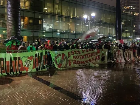 El peor final: los hinchas de River no pudieron llegar a Chile