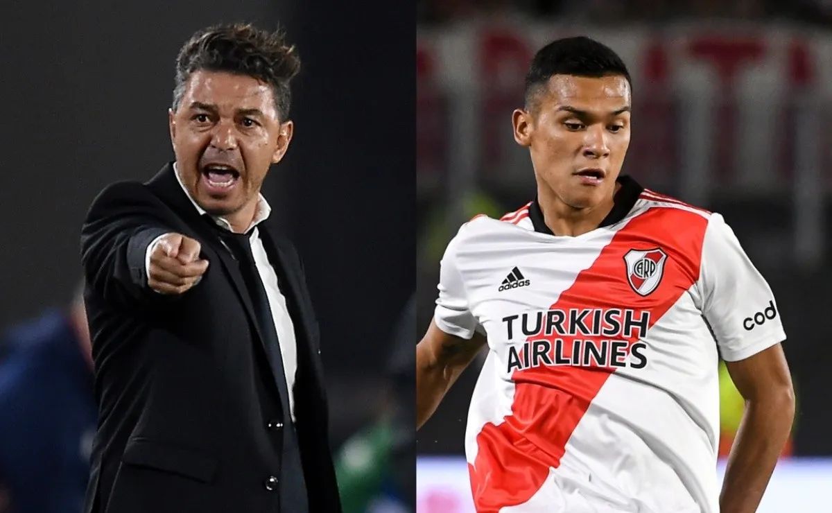 El Muñeco y el Yacaré protagonizaron un curioso momento en el Monumental.
