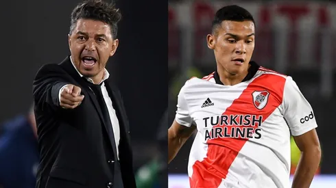 El Muñeco y el Yacaré protagonizaron un curioso momento en el Monumental.