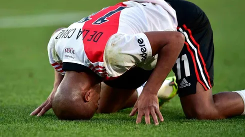 El charrúa padece una molestia en la rodilla derecha y por eso fue descartado para esta tarde.